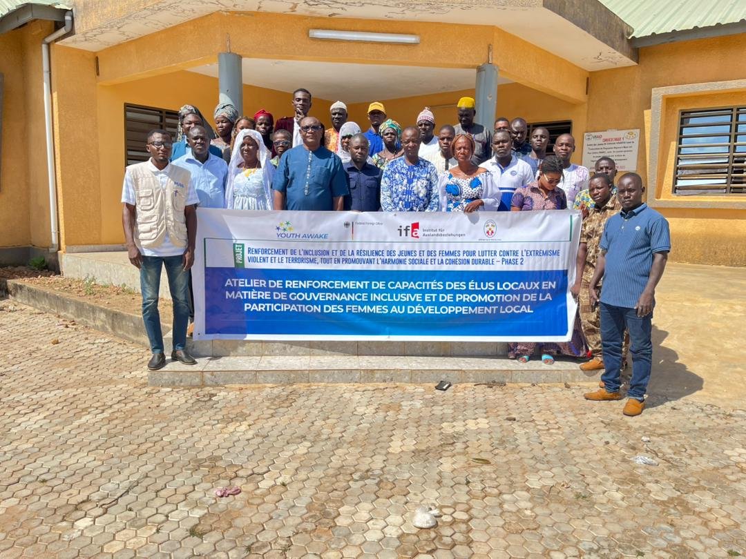 Des élus locaux outillés sur la gouvernance inclusive et la participation des femmes au développement local/Local elected officials equipped with tools for inclusive governance and women’s participation in local development